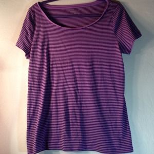 Purple and black xxl top