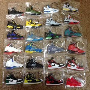 Jordan Sneaker Keychains