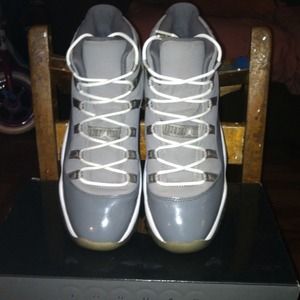 jordan retro 11 cool grey sz 6.5