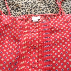 (traded@rachelleighann) polka dot sleeveless