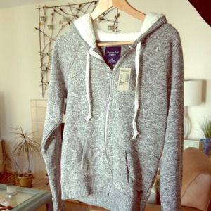 Hooded Sweatshirt  with Fleece Lined Hood NWT