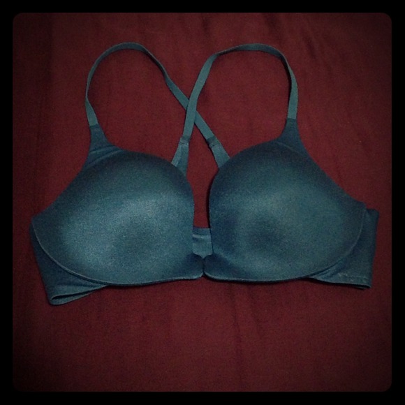 Blue Racerback Incredible Victorias Secret bra