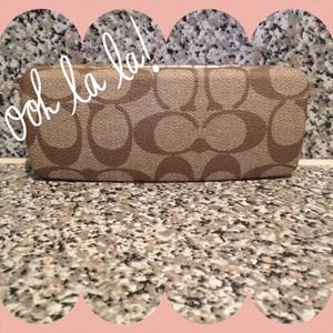 Coach eyeglass case