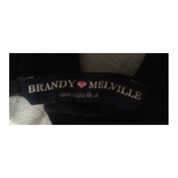 ❌SOLD❌⚡15$⚡BRANDY MELVILLE Erim black cutout tank - Picture 3 of 4