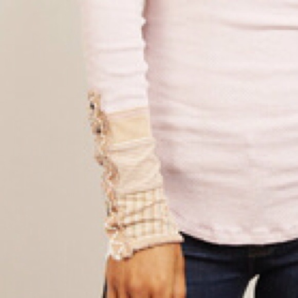 Free people Kyoto cuff thermal Sz. L pink