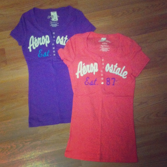 2 Aeropostale Tshirts