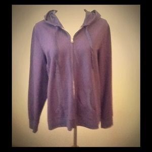 Purple Zip Hoodie