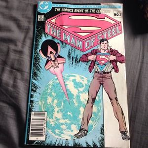 Man of Steel Old Comic
