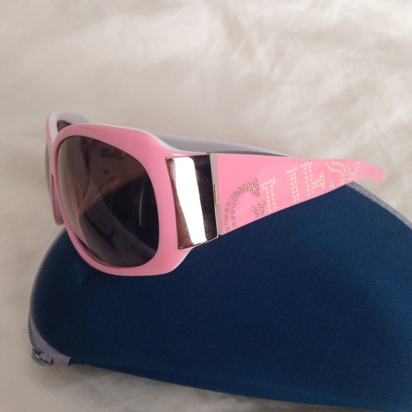 Pink Guess sunglasses