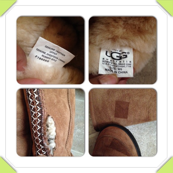 Ugg boots/ defect/ OBO