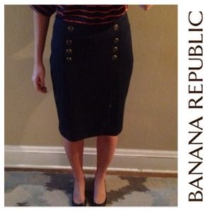 Banana Republic Skirts - Navy pencil knit skirt Banana Republic Skirts - Navy pencil knit skirt