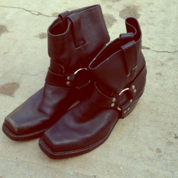 Frye motorcycle boots!
