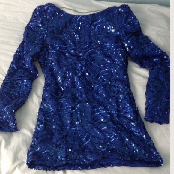 NWT🎉 BCBG SEQUIN OPEN BACK DRESS💕 - Picture 3 of 4