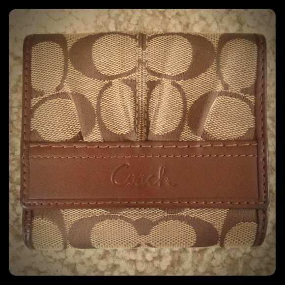 Brown Coach Wallet