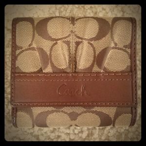 Brown Coach Wallet