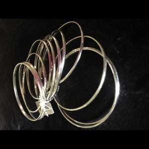 Set of gold bangles