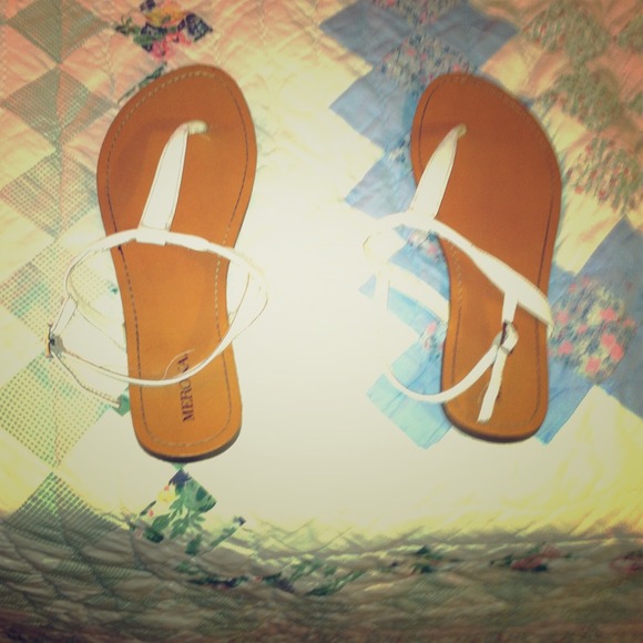 Buckled sandals