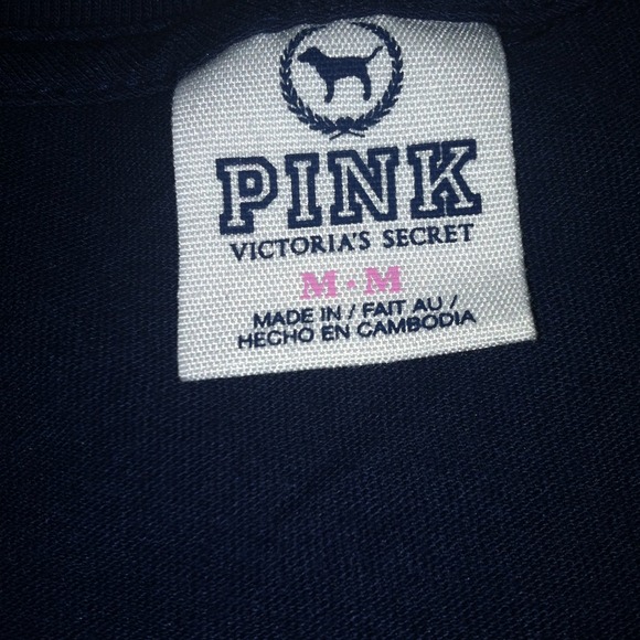 🌟SOLD IN BUNDLE 🌟Victoria's Secret Pink Tee - Picture 3 of 4