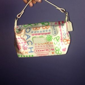 Leatherware coach purse