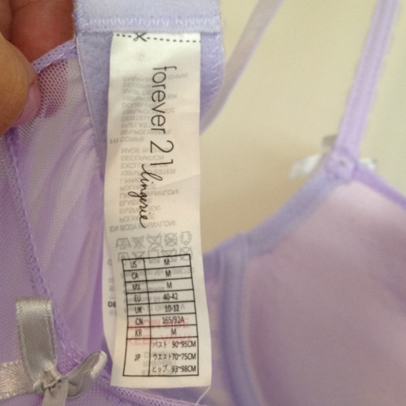 Cute lavender lingerie baby doll!! - Picture 4 of 4