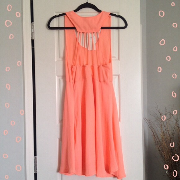 🎈BUNDLED🎈NWT Tangerine Sleeveless Dress - Picture 2 of 3