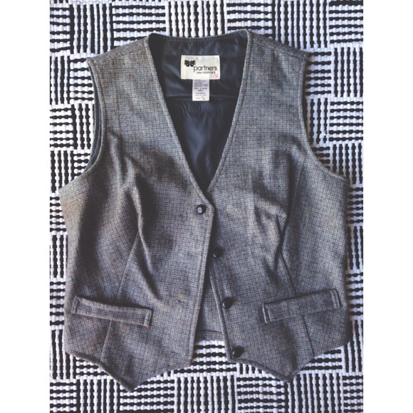 Vintage Jackets & Blazers - Wool Vest