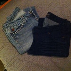TRADED Miss me / Express jean bundle