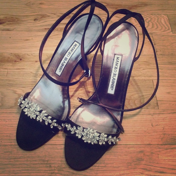 Rhinestone Manolo Blahnik
