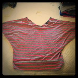 🎈REDUCED🎈Cropped striped shirt