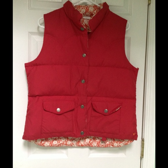 American Eagle Outfitters Outerwear - AMERICAN EAGLE VINTAGE JACKET VEST ACTION WEAR SKI