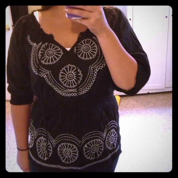 Black and white tunic!