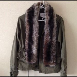 BCBG Generation Anorak Parka Military Jacket