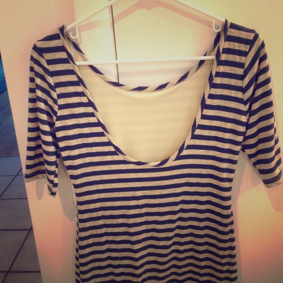Striped dress!