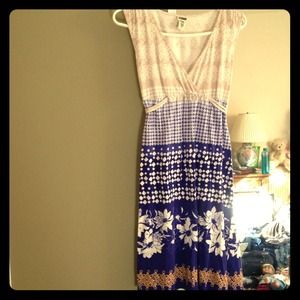 Comfy tie in back dress