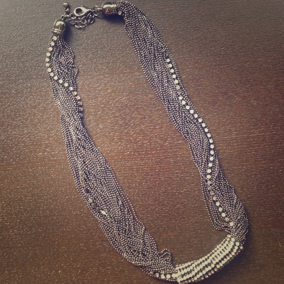 Gunmetal Necklace