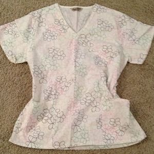 Medium Tie Back Scrub Top.