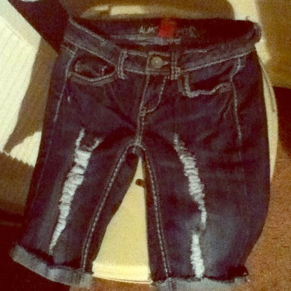Dark blue almost famous shorts