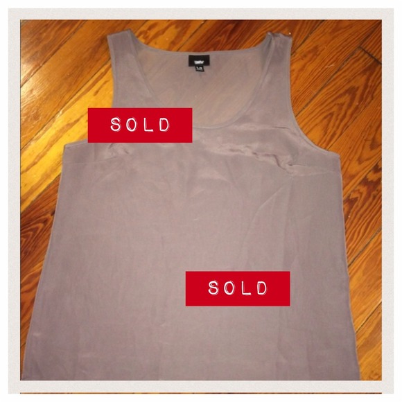 Taupe sleeveless tank