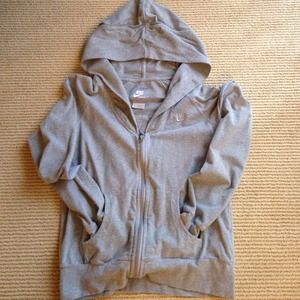 Nike zip up sweater