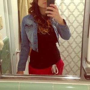 Crop Denim Jacket