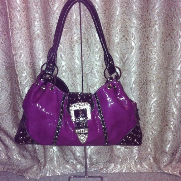 Purple purse