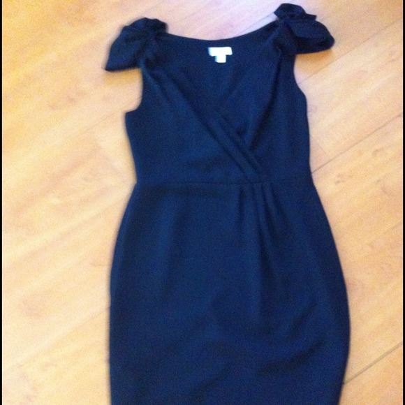 Ann Taylor Loft Black Dress
