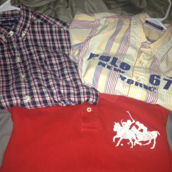 🚫Sold in Bundle🚫Bundle of Boy's shirts