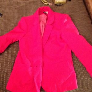 Hot pink blazer