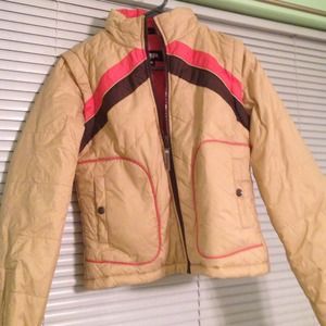 Zip off ski jacket
