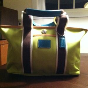 Coach Ribbon Handle Purse