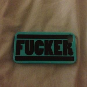 NEW 'Fucker' iphone case