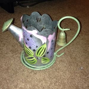 PartyLite Water Can Candle Holder Includes Snuffer