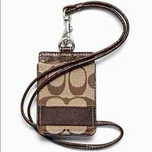 NEW with tags authentic Coach lanyard!
