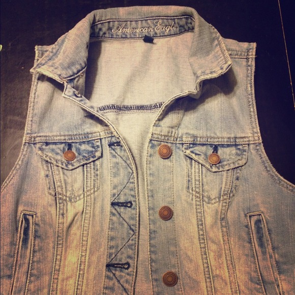 Denim vest